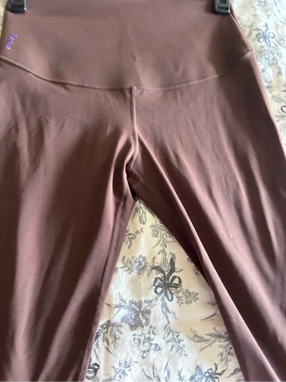 High-Waist Brown Leggings for Women - Comfortable Everyday Wear